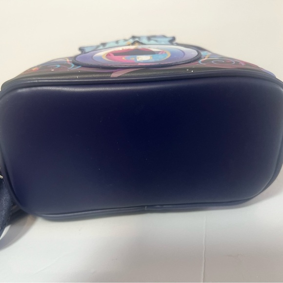 Disney Cinderella Castle Loungefly Mini Backpack Navy - Picture 8 of 9